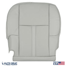 Fits 2010 - 2019 Lincoln MKT Driver Bottom Gray Vinyl Seat Cover, Perforated - OEM-Style Replacement Seat Cover
