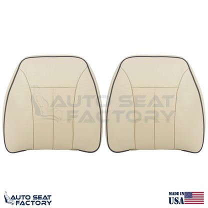 Fits 2007 - 2010 Lincoln MKX Cashmere Leather Seat Covers w/ Piping, Perforated - OEM-Style Replacement Seat Cover