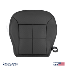 Fits 2007 - 2010 Lincoln MKX Perf. LEFT & RIGHT Bottom Black Leather Seat Covers - OEM-Style Replacement Seat Cover