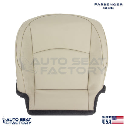 PASSENGER Side Bottom Vinyl Replacement Seat Covers For Toyota Prius 2016 - 2022 - OEM-Style Replacement Seat Cover