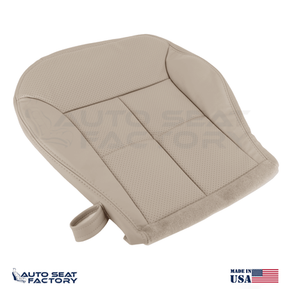 Fits 2007 - 2010 Lincoln MKX Perforated Driver Bottom Cashmere Vinyl Seat Cover - OEM-Style Replacement Seat Cover