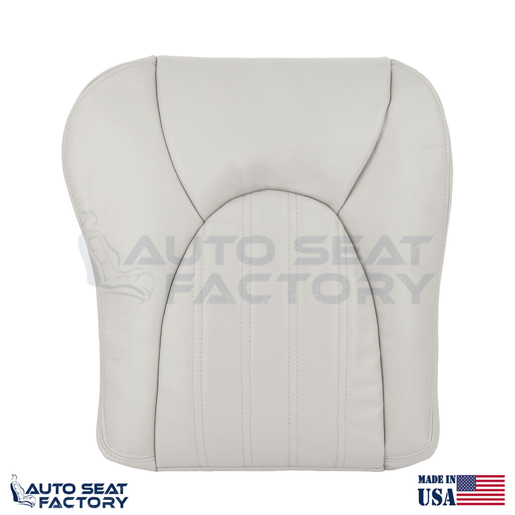 Front Replacement Driver Bottom Vinyl Seat Cover For 1997 - 2000 Jaguar XK8 - OEM-Style Replacement Seat Cover