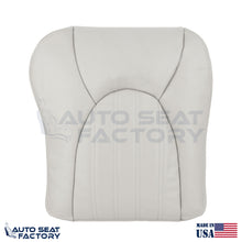 Front Replacement Driver Bottom Vinyl Seat Cover For 1997 - 2000 Jaguar XK8 - OEM-Style Replacement Seat Cover