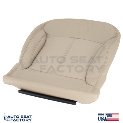 Fits 2010 - 2013 Buick LaCrosse RIGHT Top & Bottom Tan Vinyl Seat Covers, Perf. - OEM-Style Replacement Seat Cover