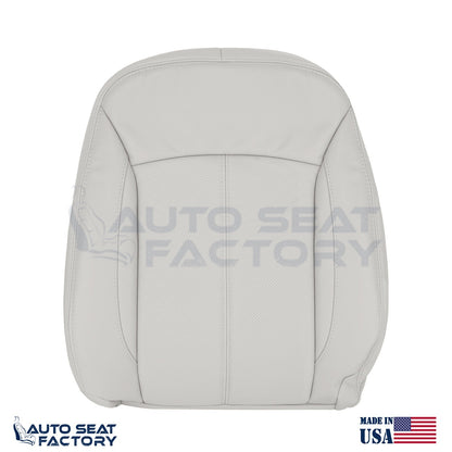 Fits 2010 -2013 Buick LaCrosse RIGHT Top & Bottom Gray Leather Seat Covers, Perf - OEM-Style Replacement Seat Cover