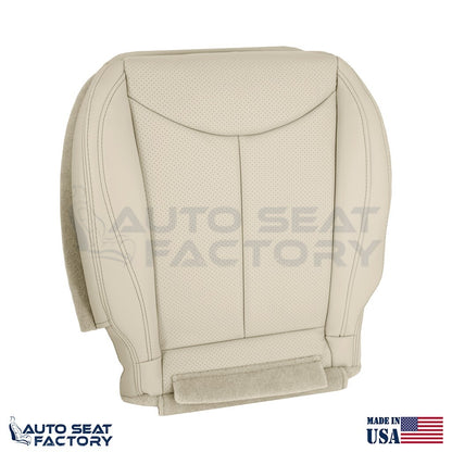 2009 - 2013 Fits Infiniti G37 CONVERTIBLE RIGHT Bottom Tan VL Seat Cover, Perf. - OEM-Style Replacement Seat Cover