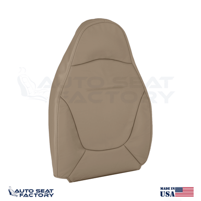 Fits 1997 - 2001 Ford Expedition Front Bucket Tan Vinyl Replacement Seat Covers - OEM-Style Replacement Seat Cover