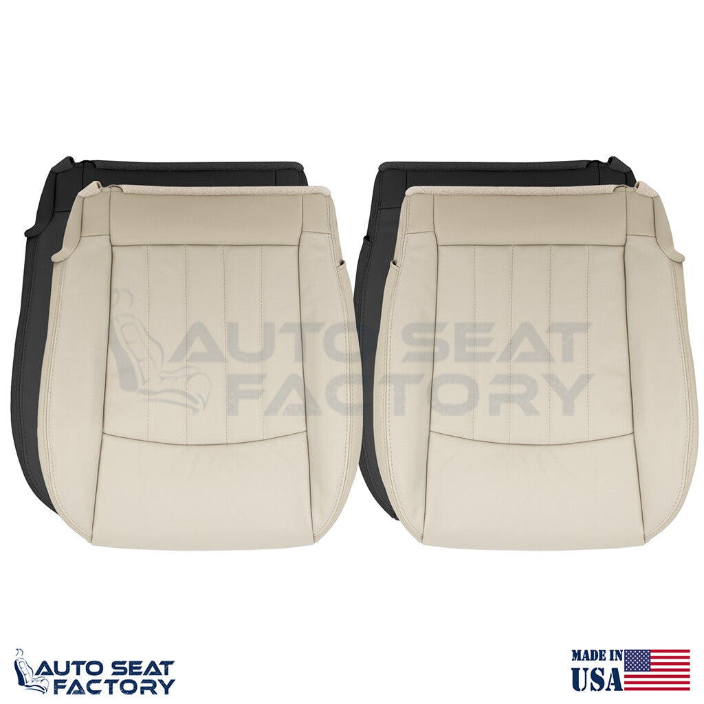 2014 - 2017 Fits Infiniti QX50 LEFT & RIGHT Bottom Vinyl Seat Covers - OEM-Style Replacement Seat Cover