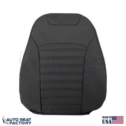 Replacement Black Vinyl Seat Cover SET For Ford Fusion 2013 2014 2015 2016 2017 - OEM-Style Replacement Seat Cover