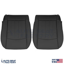 2014 - 2017 Fits Infiniti QX50 LEFT & RIGHT Bottom Black Vinyl Seat Covers - OEM-Style Replacement Seat Cover