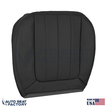 2003 - 2006 Fits Lincoln LS Driver Bottom Black Vinyl Seat Cover, Perforated - OEM-Style Replacement Seat Cover
