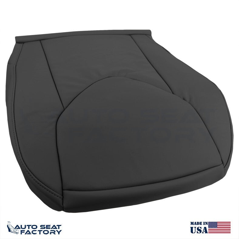 2006 - 2012 Fits Toyota RAV4 SOLID PASSENGER Side Bottom Black Vinyl Seat Cover - OEM-Style Replacement Seat Cover