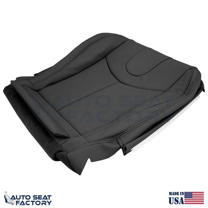 2009 - 2013 Fits Infiniti G37 CONVERTIBLE Left Bottom Black VL Seat Cover, Perf. - OEM-Style Replacement Seat Cover