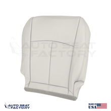 2014 - 2020 Fits Infiniti Q50 Driver Side Bottom Gray Vinyl SOLID Seat Cover - OEM-Style Replacement Seat Cover