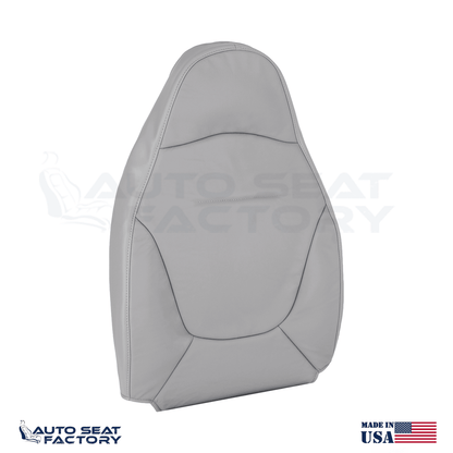 Fits 1997 - 2001 Ford Expedition Front Gray Leather Replacement Seat Covers - OEM-Style Replacement Seat Cover