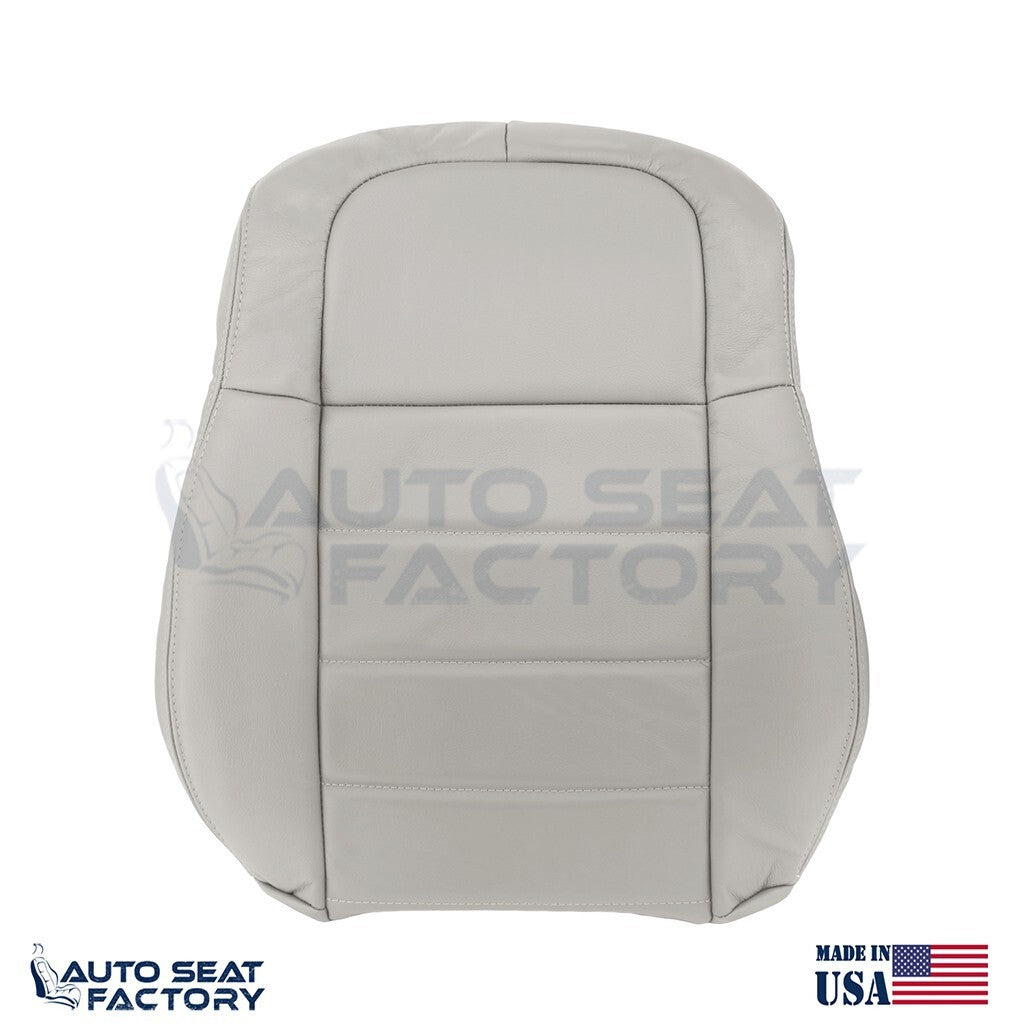 Fits 2006 - 2008 Dodge Magnum Driver Side Top Solid Graystone Vinyl Seat Cover - OEM-Style Replacement Seat Cover