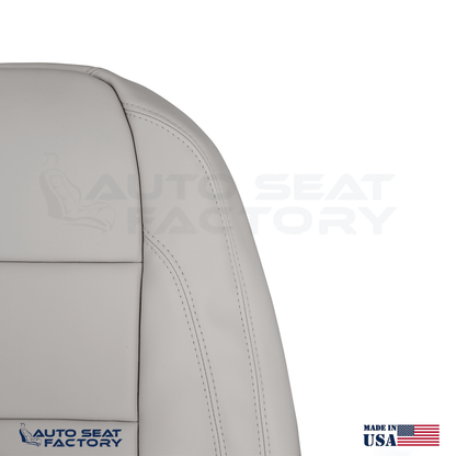 Replacement Fits 2007 - 2010 Volvo C70 Left & Right Top Cream Vinyl Seat Covers - OEM-Style Replacement Seat Cover