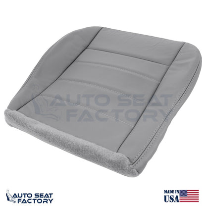 Fits 2006 - 2008 Dodge Magnum RIGHT Bottom Solid Lt Slate Gray Vinyl Seat Cover - OEM-Style Replacement Seat Cover