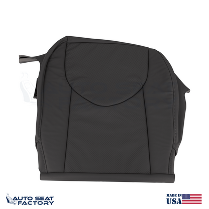 2006 - 2012 Fits Toyota RAV4 Lower Left & Right Black Vinyl Seat Covers, Perf. - OEM-Style Replacement Seat Cover