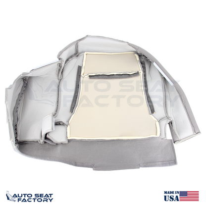 2004 2005 2006 Chevy Colorado Front Driver Split Bench 60 Gray Cloth Seat Cover - OEM-Style Replacement Seat Cover