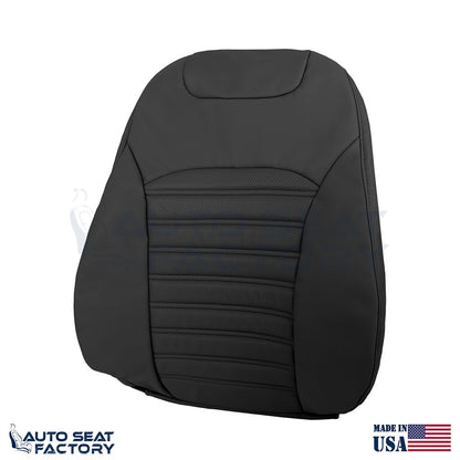Replacement Black Vinyl Seat Cover SET For Ford Fusion 2013 2014 2015 2016 2017 - OEM-Style Replacement Seat Cover