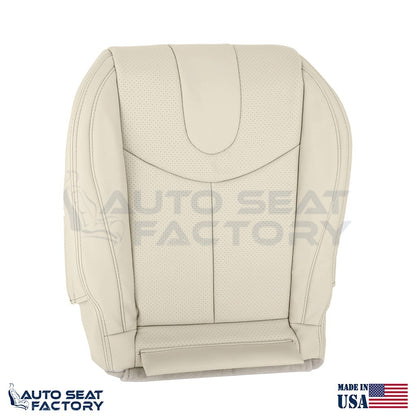 2009 - 2013 Fits Infiniti G37 CONVERTIBLE Driver Bottom Tan VL Seat Cover, Perf. - OEM-Style Replacement Seat Cover