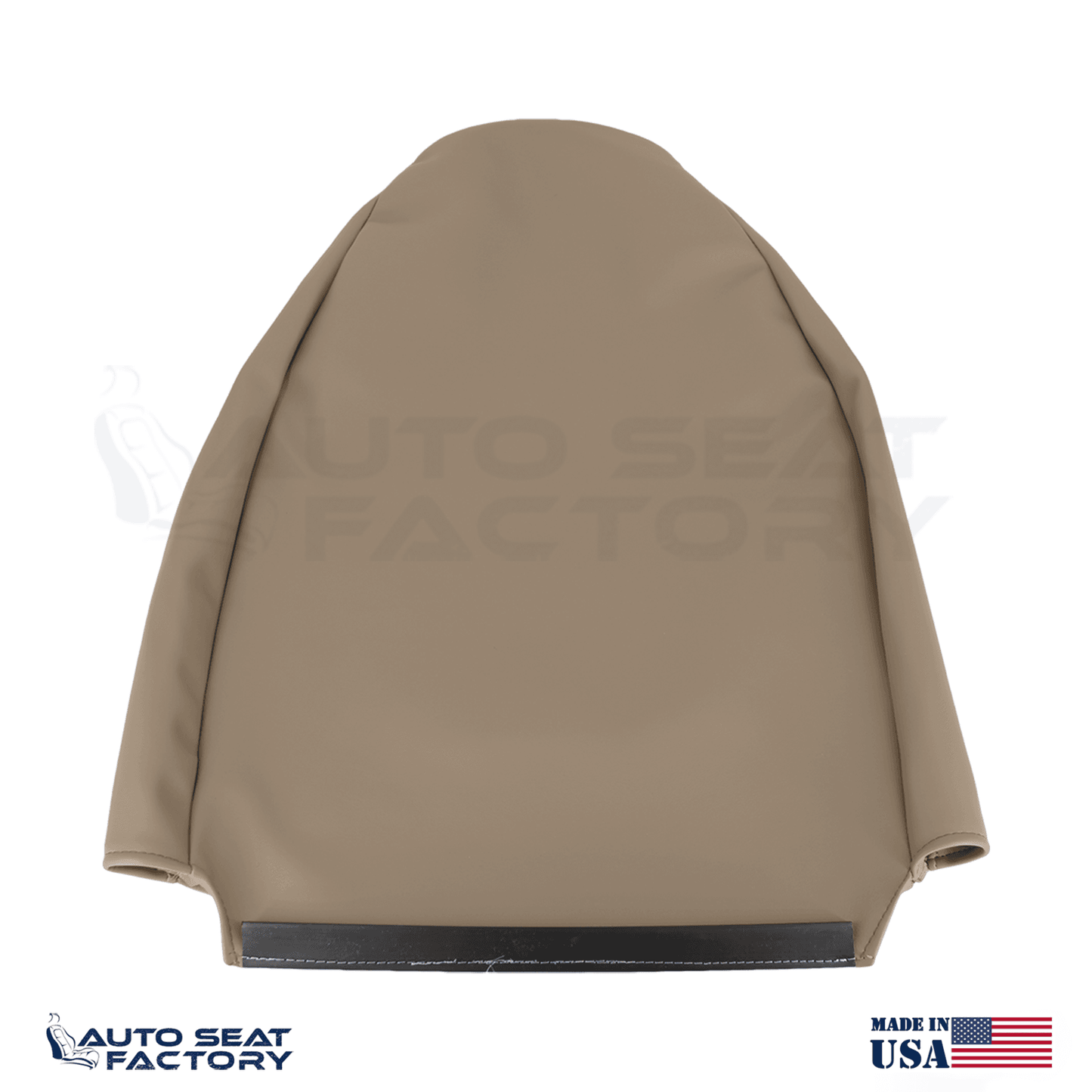 Fits 1997 - 2001 Ford Expedition Front Bucket Tan Vinyl Replacement Seat Covers - OEM-Style Replacement Seat Cover