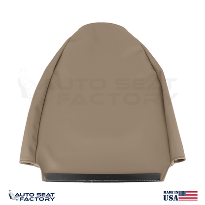 Fits 1997 - 2001 Ford Expedition Front Bucket Tan Vinyl Replacement Seat Covers - OEM-Style Replacement Seat Cover