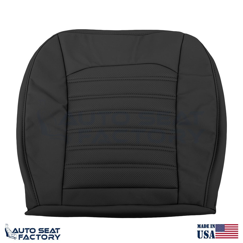 Replacement Black Vinyl Seat Cover SET For Ford Fusion 2013 2014 2015 2016 2017 - OEM-Style Replacement Seat Cover