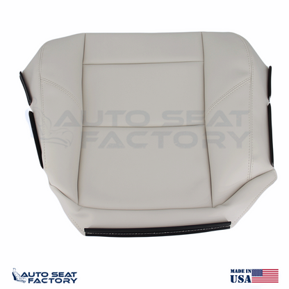 Replacement Fits 2007 - 2010 Volvo C70 PASSENGER Bottom Cream Vinyl Seat Cover - OEM-Style Replacement Seat Cover