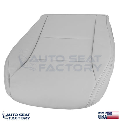 For 2014 2015 Mercedes Benz CLA 250 Left & Right Bottom Gray Vinyl Seat Covers - OEM-Style Replacement Seat Cover