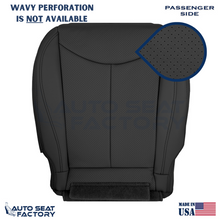 2009 - 2013 Fits Infiniti G37 CONVERTIBLE Lower RIGHT Black VL Seat Cover, Perf. - OEM-Style Replacement Seat Cover