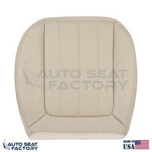 2005 2006 Fits Lincoln LS Driver Bottom Camel Tan Vinyl Seat Cover, Perforated - OEM-Style Replacement Seat Cover