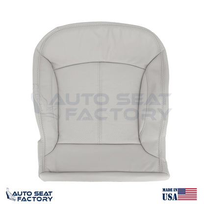 Fits 2010 - 2013 Buick LaCrosse RIGHT Top & Bottom Gray Vinyl Seat Covers, Perf. - OEM-Style Replacement Seat Cover