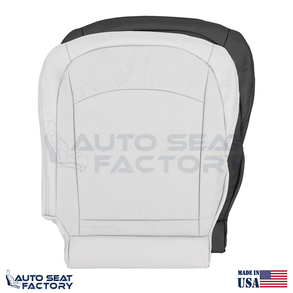 2011 - 2013 Fits Nissan Rogue PASSENGER Bottom Perforated Vinyl Seat Cover - OEM-Style Replacement Seat Cover
