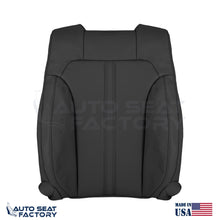 Fits 2009 - 2012 Lincoln MKS Front Top Black Vinyl Seat Covers, Perforated 2PC - OEM-Style Replacement Seat Cover