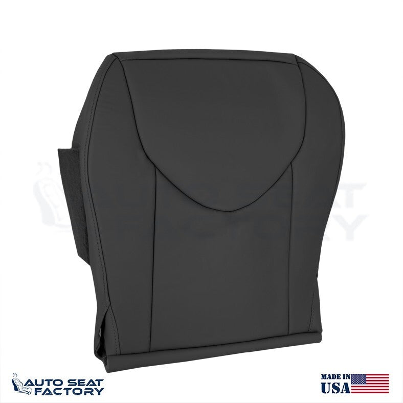2006 - 2012 Fits Toyota RAV4 SOLID PASSENGER Side Bottom Black Vinyl Seat Cover - OEM-Style Replacement Seat Cover
