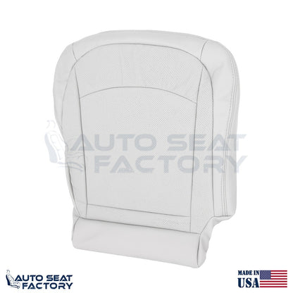 2011 - 2013 Fits Nissan Rogue PASSENGER Top & Bottom Perf Gray Vinyl Seat Covers - OEM-Style Replacement Seat Cover