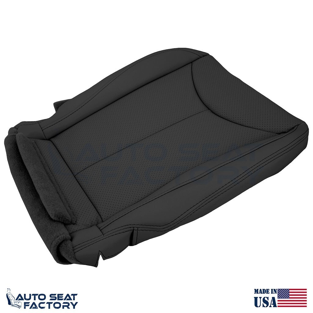 2009 - 2013 Fits Infiniti G37 CONVERTIBLE Lower RIGHT Black VL Seat Cover, Perf. - OEM-Style Replacement Seat Cover