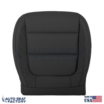 Replacement Perforated Driver Vinyl Seat Cover Fits Volkswagen Tiguan 2009-2017 - OEM-Style Replacement Seat Cover