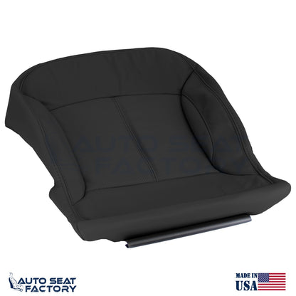 Fits 2010 - 2013 Buick LaCrosse RIGHT Top & Bottom Blk Vinyl Seat Covers, Perf. - OEM-Style Replacement Seat Cover