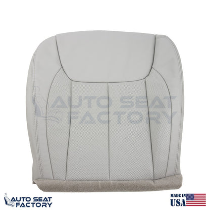 Fits 2006 - 2011 Cadillac DTS PASSENGER Bottom Titanium Vinyl Seat Cover, Perf. - OEM-Style Replacement Seat Cover