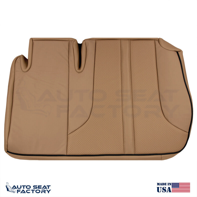 Fits 2011 - 2015 Lincoln MKX REAR Perforated Bottom Synthetic Leather Seat Cover - OEM-Style Replacement Seat Cover