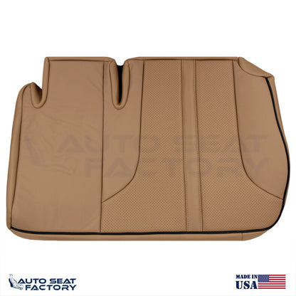 Fits 2011 - 2015 Lincoln MKX REAR Perforated Bottom Synthetic Leather Seat Cover - OEM-Style Replacement Seat Cover