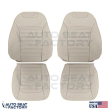 Replacement Dune Tan Vinyl Seat Cover SET For Ford Fusion 2013 - 2017 - OEM-Style Replacement Seat Cover