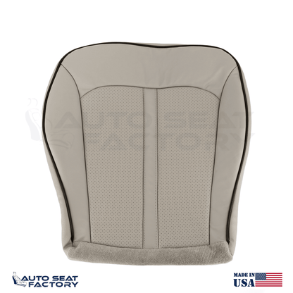 2011 - 2015 Fits Lincoln MKX Perforated PASSENGER Med Light Stone VL Seat Covers - OEM-Style Replacement Seat Cover