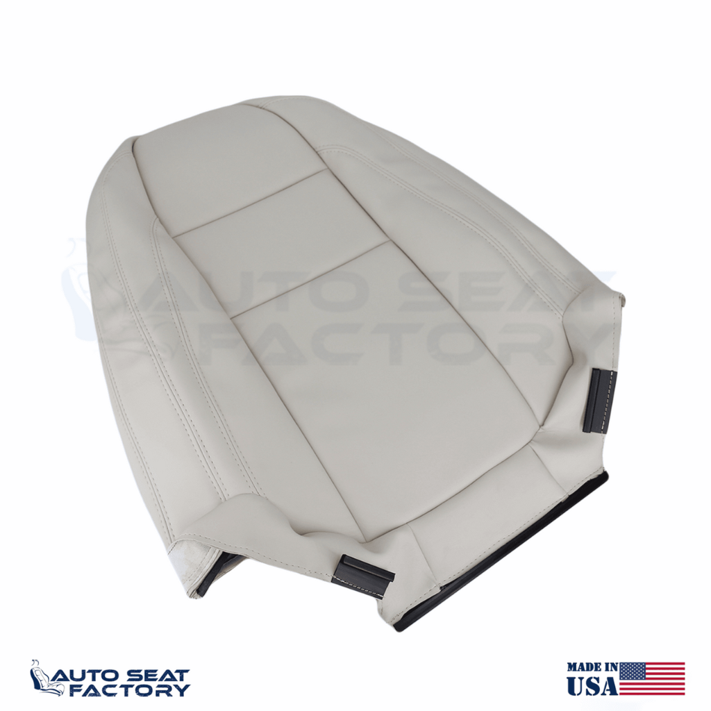 Fits 2007 - 2010 Volvo C70 PASSENGER Side Top & Bottom Cream Vinyl Seat Covers - OEM-Style Replacement Seat Cover