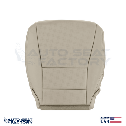 Vinyl Driver Side Bottom Seat Cover Perforated Fits 2013 - 2017 Honda Accord - OEM-Style Replacement Seat Cover