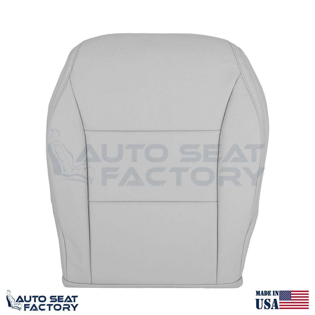 For 2014 2015 Mercedes Benz CLA 250 Left & Right Bottom Gray Vinyl Seat Covers - OEM-Style Replacement Seat Cover