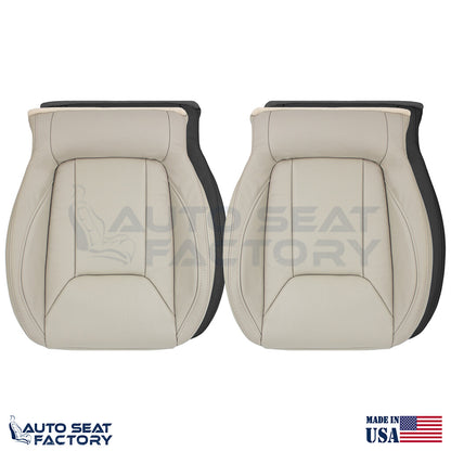 2017 - 2021 Fits Subaru Impreza Perforated Front Bottom Vinyl Seat Cover 2PCS - OEM-Style Replacement Seat Cover